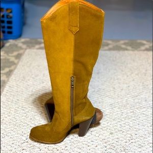 Frye suede boots